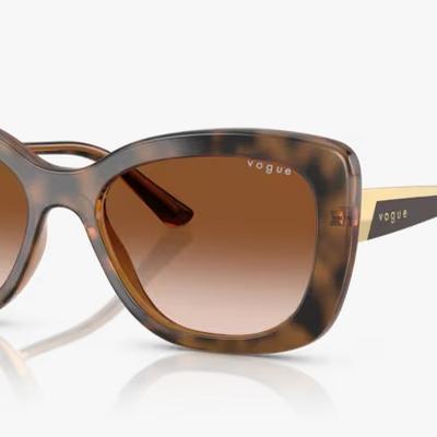 Óculos Solar VOGUE 5588-SL 55-18 W65613 (Marrom Tartaruga) 140 2N