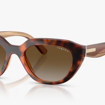 Óculos Solar VOGUE 5711-S 51-19 W656T5 (Marrom Tartaruga e Nude) 140 3P