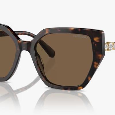 Óculos Solar SWAROVSKI 6016 56-18 100273 (Marrom Tartaruga) 140 3N
