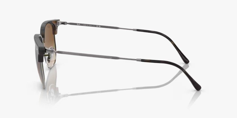 Óculos Solar RAY BAN RB4416 (NEW CLUBMASTER) 53-20 710/51 (Metal Grafite/Marrom Tartaruga)