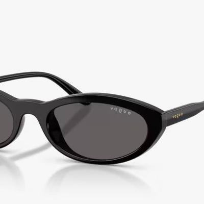 Óculos Solar VOGUE VO5697SU 54-19 W44/87 (Preto Brilhante)