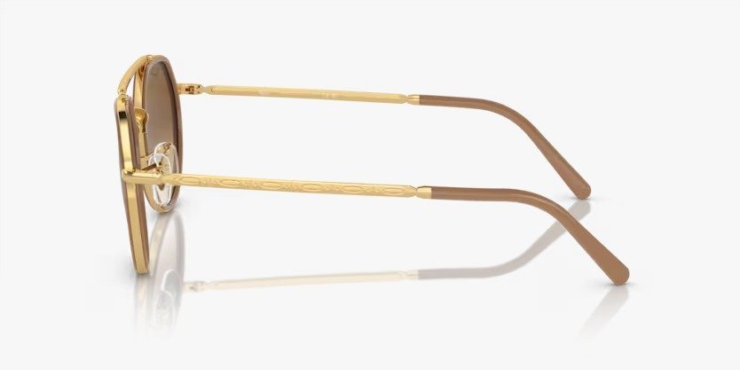Óculos Solar RAY BAN RB3765 53-22 001/51 (Metal Dourado/Marrom Degradê)