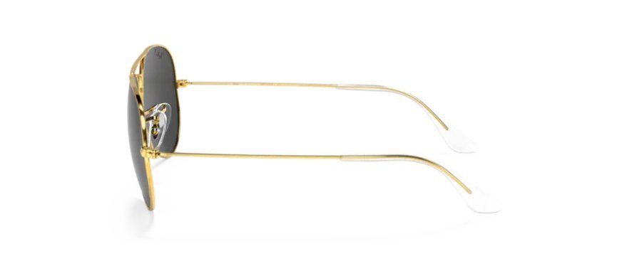 Óculos Solar RAY BAN 3025 (AVIATOR LARGE METAL) 58-14 9196/48 (Metal Dourado/Cinza Polarizado Antirreflexo)