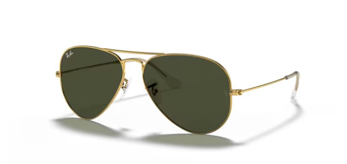 Óculos Solar RAY BAN RB3025L (AVIATOR LARGE METAL) 58-14 L0205 (Metal Dourado/G15)
