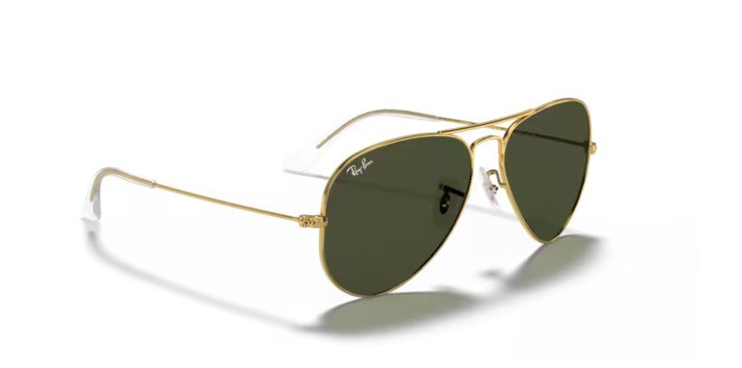 Óculos Solar RAY BAN RB3025L (AVIATOR LARGE METAL) 58-14 L0205 (Metal Dourado/G15)