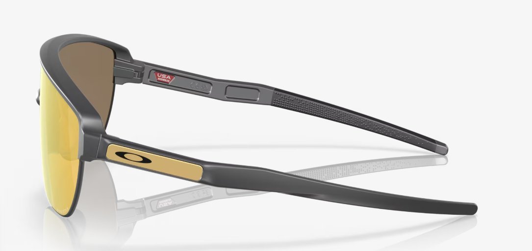 Óculos Esportivo OAKLEY OO9248 (CORRIDOR) 0342 (Acetato Cinza/Prizm Espelhado Dourado)