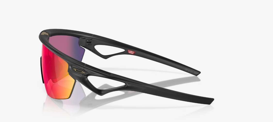 Óculos Solar Esportivo OAKLEY OO9403 (SPHAERA) 0336 (Acetato Preto Fosco/Prizm Espelhado Violeta)