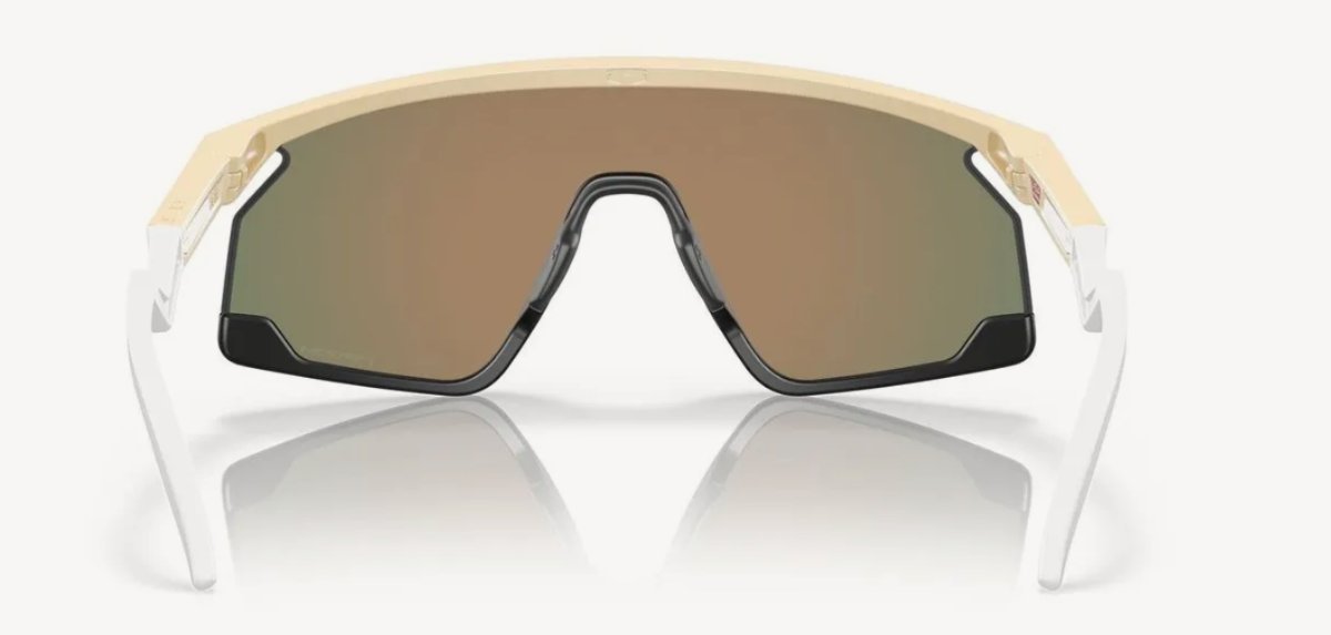 Óculos Solar Esportivo OAKLEY OO9280 (BXTR) 04 (Acetato Bege e Branco/Prizm Espelhado Laranja)