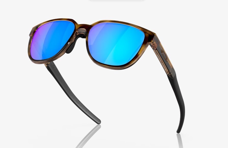 Óculos Solar Esportivo OAKLEY OO9250 (ACTUATOR) 57-16 04 (Acetato Marrom Translúcido/Prizm Polarizado Azul Espelhado)