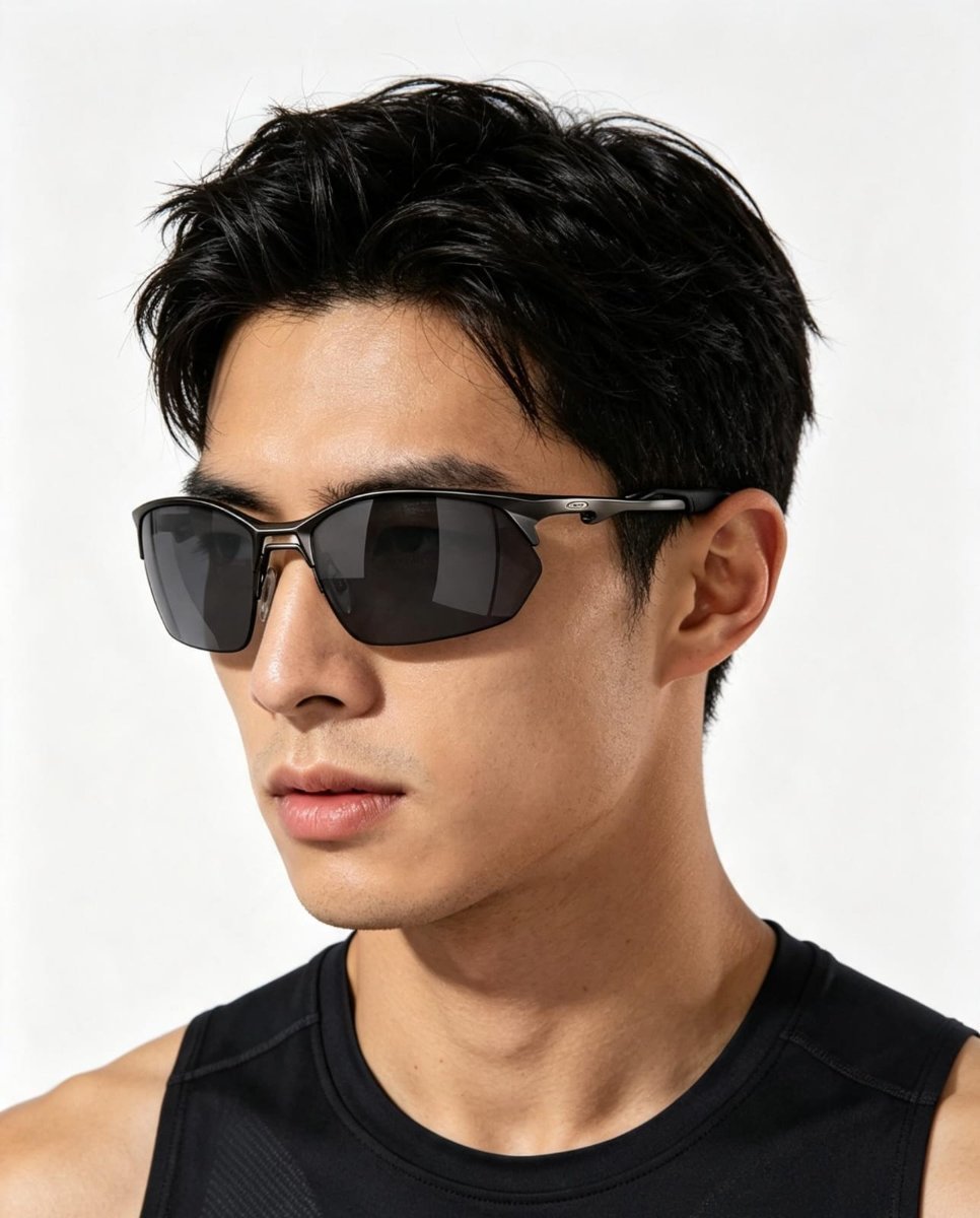 Óculos Solar Esportivo OAKLEY 4145 (WIRE TAP 2.0) 0260 (Titanium/Prizm Black)