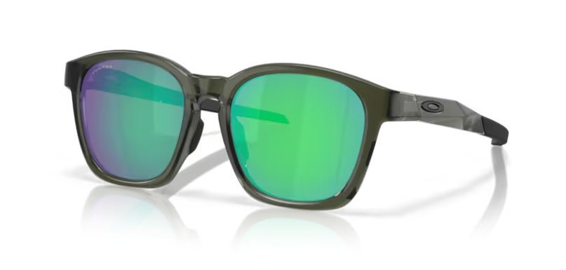 Óculos Solar Esportivo OAKLEY OO9507D (SHACKLE) 52-18 0252 (Nanquim Oliva/Prizm Jade Espelhado Verde)