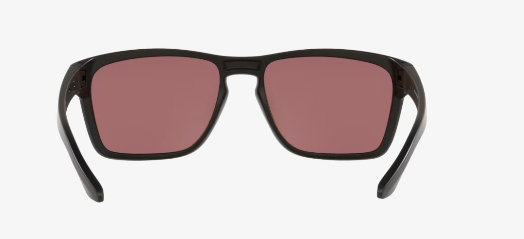 Óculos Solar Esportivo OAKLEY OO9448L (SYLAS) 57-17 2757(Acetato Preto Fosco/Prizm Polarizado Espelhado Azul Deep Water) -