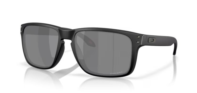 Óculos Solar Esportivo OAKLEY OO9487 (HOLBROOK XXL) 61-18 0261 (Preto Fosco/Prizm Espelhado Prata) -
