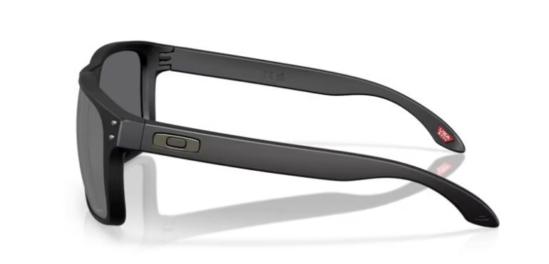 Óculos Solar Esportivo OAKLEY OO9487 (HOLBROOK XXL) 61-18 0261 (Preto Fosco/Prizm Espelhado Prata) -