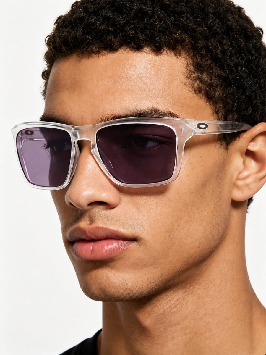 Óculos Solar Esportivo OAKLEY OO9448 (SYLAS) 57-17 2957 (Acetato Cristal/Prizm Slate)