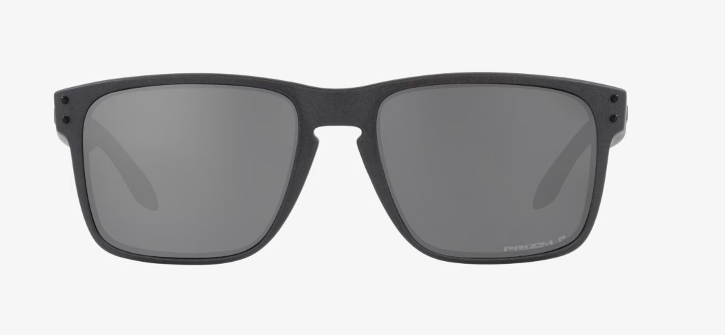 Óculos Solar Esportivo OAKLEY OO9417L (HOLBROOK XL) 59-18 3059 (Acetato Grafite Metálico Fosco/Prizm Polarizado Espelhado Prata)