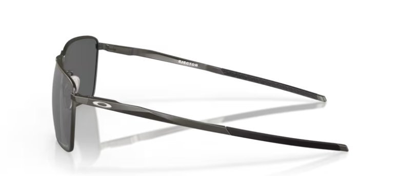 Óculos Solar Esportivo OAKLEY OO4142 (EJECTOR) 58-16 0358 (Metal Grafite Fosco/Prizm Polarizado Cinza Espelhado Prata)