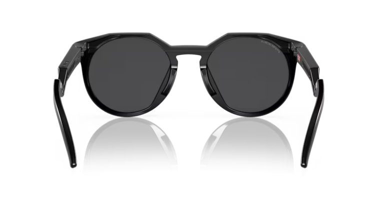 Óculos Solar Esportivo OAKLEY OO9242 (HSTN) 52-21 0152 (Acetato Superior Preto Fosco e Inferior Preto Brilhante/Prizm Espelhado Prata) 0752 (Acetato Superior Marrom Escuro e Inferior Marrom Claro Translúcido/Prizm Marrom) - Preto Superior Fosco e Inferior Brilhante