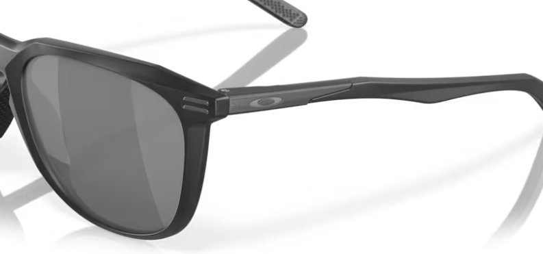 Óculos Solar Esportivo OAKLEY OO9286 (THURSO) 54-19 0154 (Acetato Preto Fosco/Prizm Cinza Espelhado Prata)