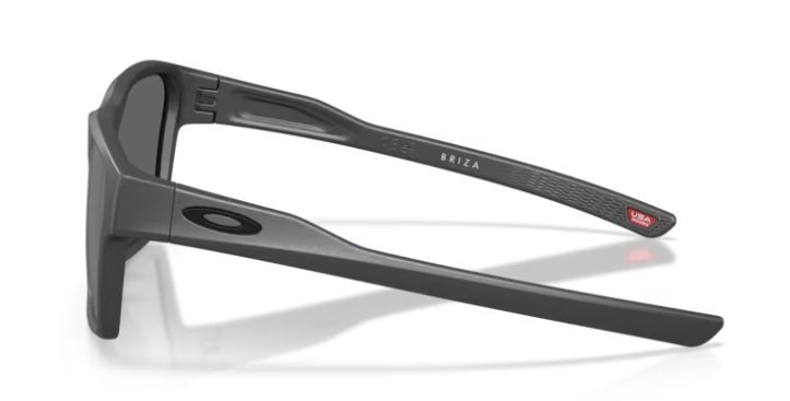 Óculos Solar Esportivo OAKLEY OO9497L (BRIZA) 58-16 0358 (Acetato Grafite Metálico Fosco/Prizm Espelhado Prata)