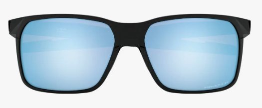Óculos Solar Esportivo OAKLEY OO9460 (PORTAL) 59-15 0459 (Acetato Preto Brilhante/Prizm Polarizado Azul Espelhado)