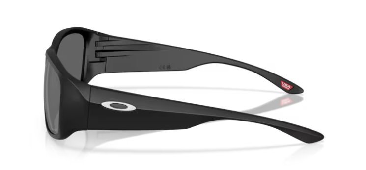 Óculos Solar Esportivo OAKLEY OO9521 (TOURNIQUET) 57-17 0357 (Acetato Preto Fosco/Prizm Espelhado Prata)