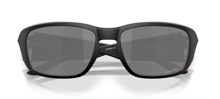 Óculos Solar Esportivo OAKLEY OO9521 (TOURNIQUET) 57-17 0357 (Acetato Preto Fosco/Prizm Espelhado Prata)