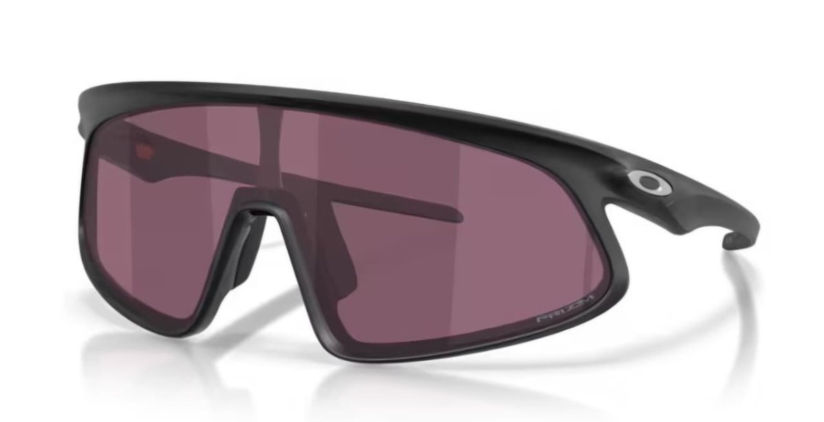 Óculos Solar Esportivo OAKLEY OO9524D (RSLV 141) 0241 (Acetato Mascara Preto Fosco/Prizm Violet)