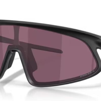 Óculos Solar Esportivo OAKLEY OO9524D (RSLV 141) 0241 (Acetato Mascara Preto Fosco/Prizm Violet)