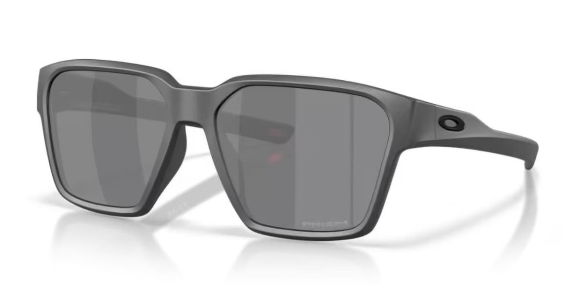 Óculos Solar Esportivo OAKLEY OO9497L (BRIZA) 58-16 0358 (Acetato Grafite Metálico Fosco/Prizm Espelhado Prata)