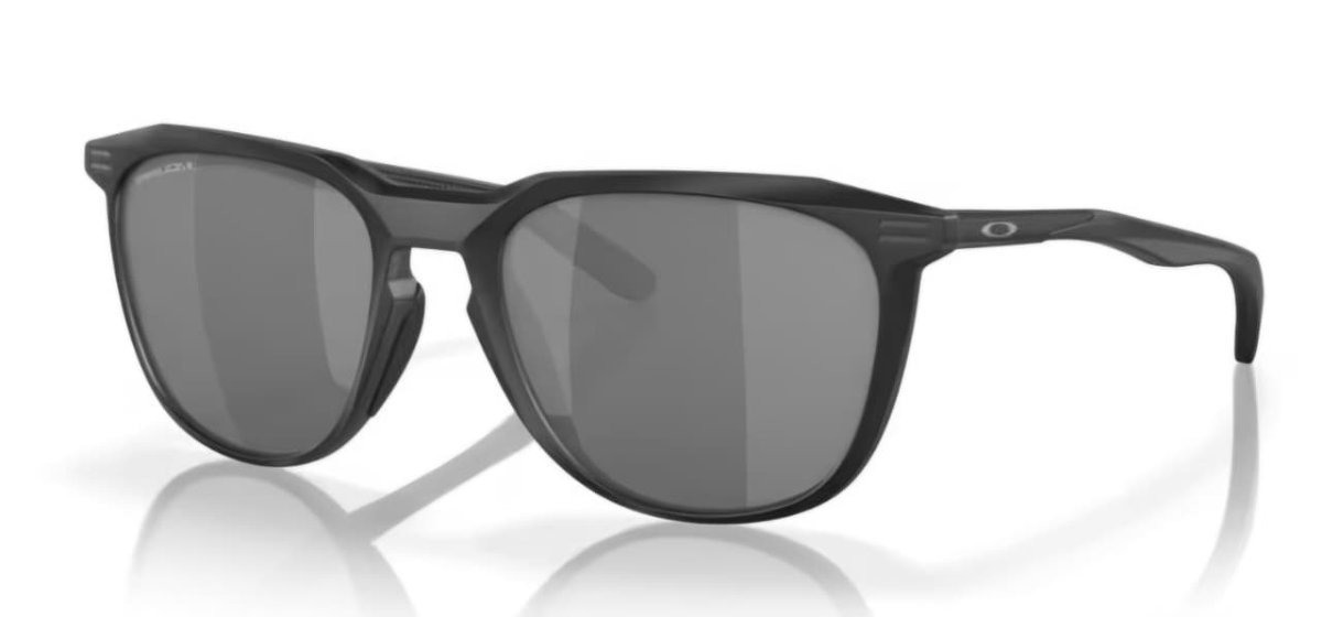 Óculos Solar Esportivo OAKLEY OO9286 (THURSO) 54-19 0154 (Acetato Preto Fosco/Prizm Cinza Espelhado Prata)