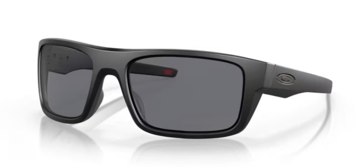 Óculos Solar Esportivo OAKLEY OO9367 (DROP POINT) 61-18 0160 (Acetato Preto Fosco/Lentes Cinza)