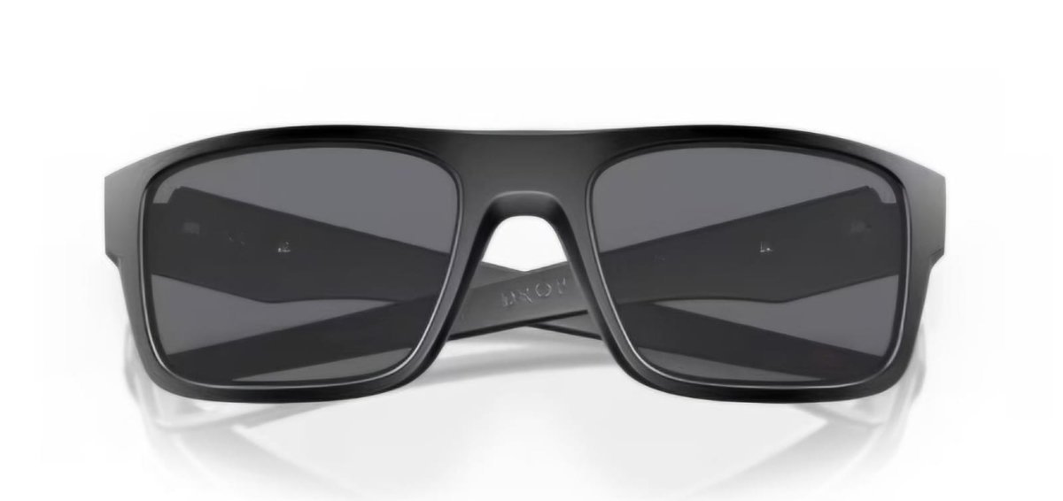 Óculos Solar Esportivo OAKLEY OO9367 (DROP POINT) 61-18 0160 (Acetato Preto Fosco/Lentes Cinza)