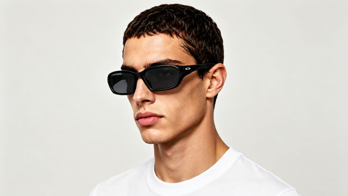 Óculos Solar Esportivo OAKLEY OO9530 (TERRAFORMA) 58-17 0158 (Acetato Preto Fosco/Prizm Cinza)