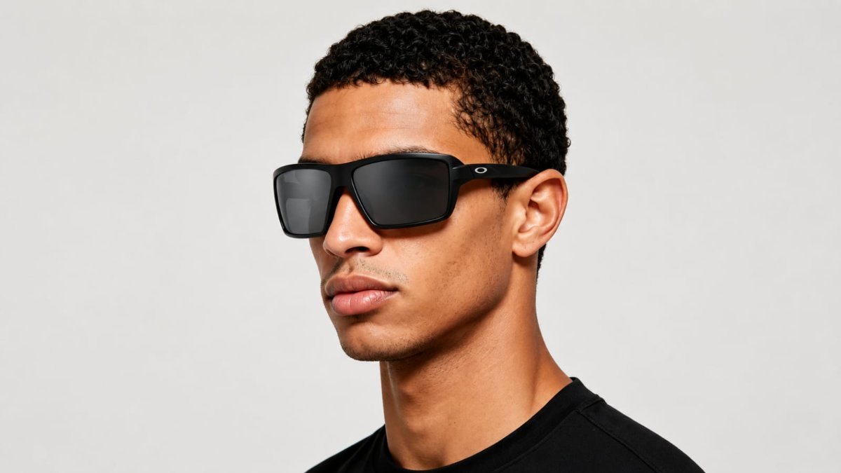 Óculos Solar Esportivo OAKLEY OO9129 (CABLES) 63-14 0263 (Acetato Preto Fosco/Prizm Polarizado Espelhado Prata)