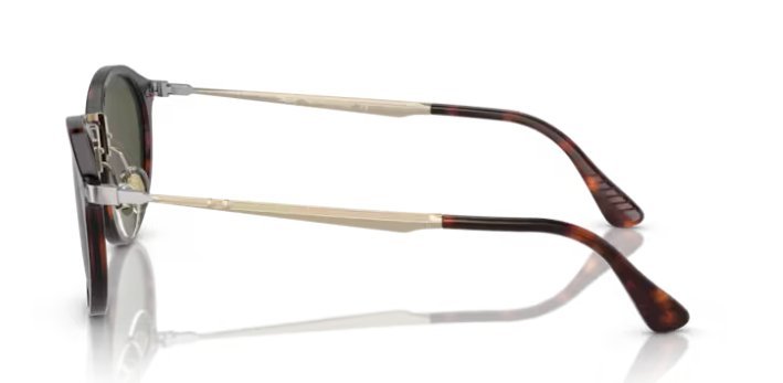 Óculos Solar PERSOL 3166-S 51-22 24/31 (Acetato Havana Marrom Degradê e Prata/Lentes Cristal G15)