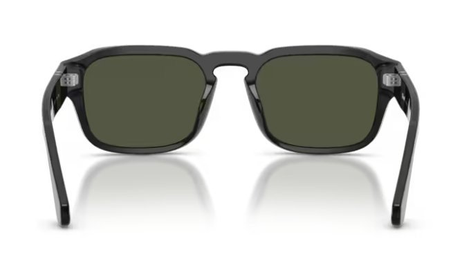 Óculos Solar PERSOL 3386-S 56-21 95/31 (Acetato Preto Brilhante/Lentes Cristal G15)