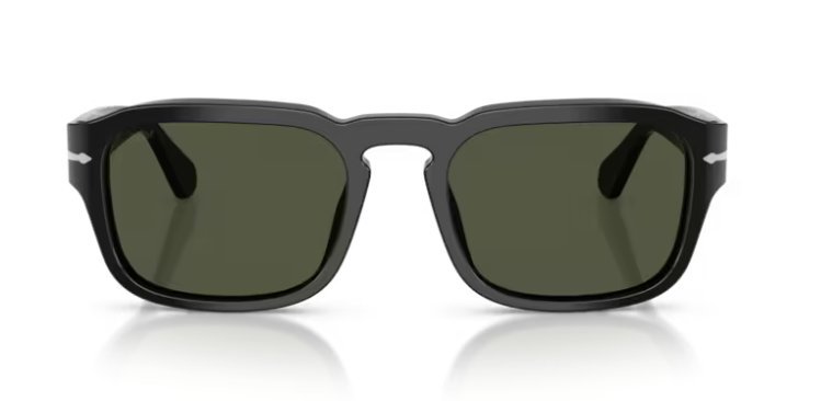 Óculos Solar PERSOL 3386-S 56-21 95/31 (Acetato Preto Brilhante/Lentes Cristal G15)