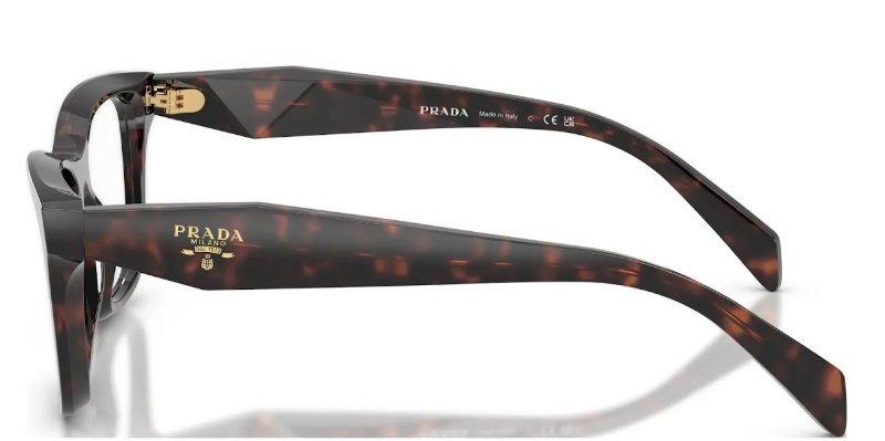 Óculos Receituário PRADA VPR C10 54-17 17N-1O1 (Acetato Marrom Tartaruga Brilhante)