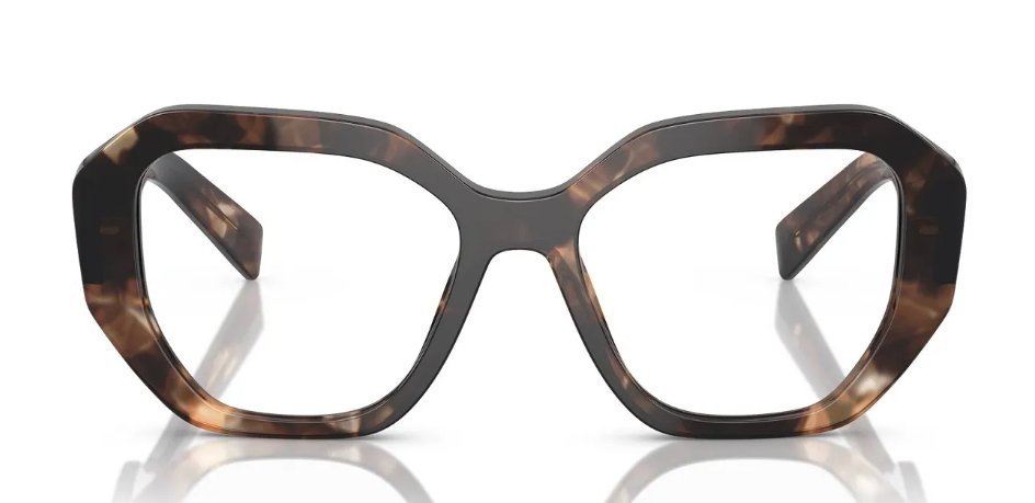 Óculos Receituário PRADA VPR A07 52-17 07R-1O1 (Acetato Mesclado Caramelo)
