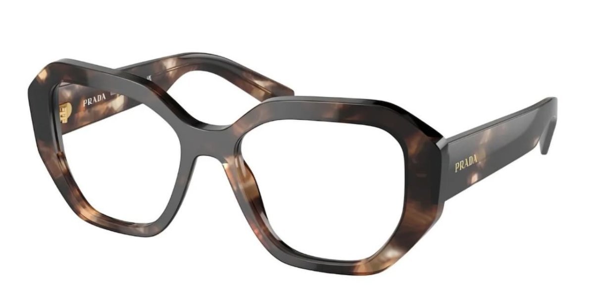 Óculos Receituário PRADA VPR A07 52-17 07R-1O1 (Acetato Mesclado Caramelo)