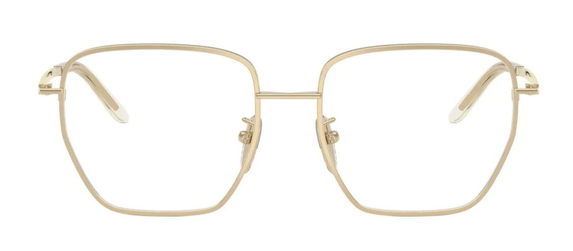 Óculos Receituário PRADA VPR C51-D 54-17 ZVN-1O1 (Metal Dourado Brilhante)