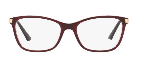 Óculos Receituário VOGUE VO 5378-L 53-17 2981 (Acetato Marrom Translúcido)