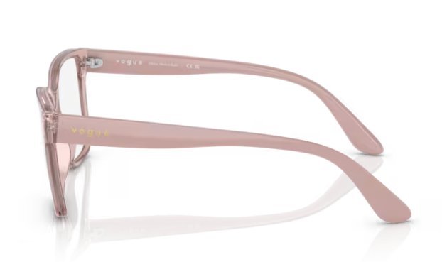 Óculos Receituário VOGUE VO 5452-L 55-17 2942 (Acetato Rosê Translúcido)