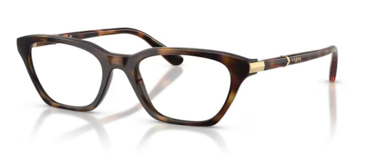 Óculos Receituário VOGUE VO 5698 52-18 W656 (Acetato Marrom Tartaruga)