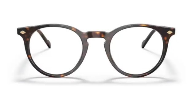 Óculos Receituário VOGUE VO 5434 49-22 W656 (Acetato Marrom Tartaruga)