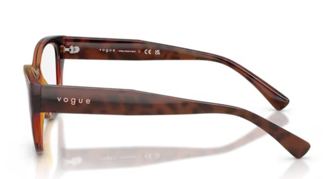 Óculos Receituário VOGUE VO 5681-L 54-17 2386 (Acetato Marrom Tartaruga)