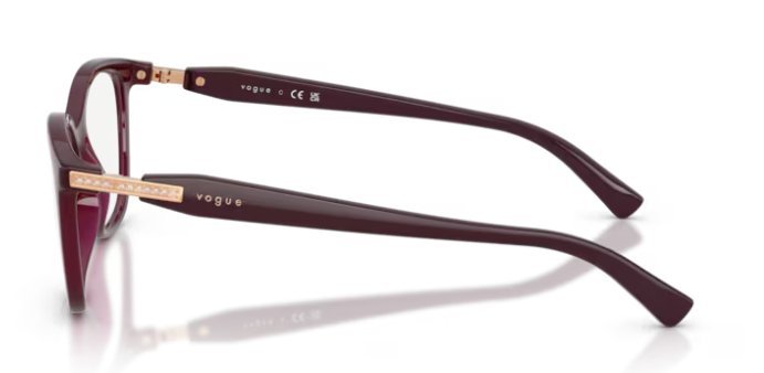 Óculos Receituário VOGUE VO 5679-B 53-19 2989 (Acetato Uva)
