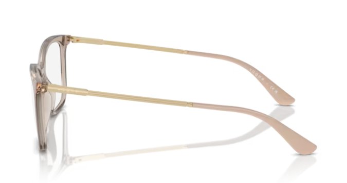 Óculos Receituário VOGUE VO 5563 53-17 2990 (Acetato Caramelo Transparente) 2875 (Acetato Vinho) -