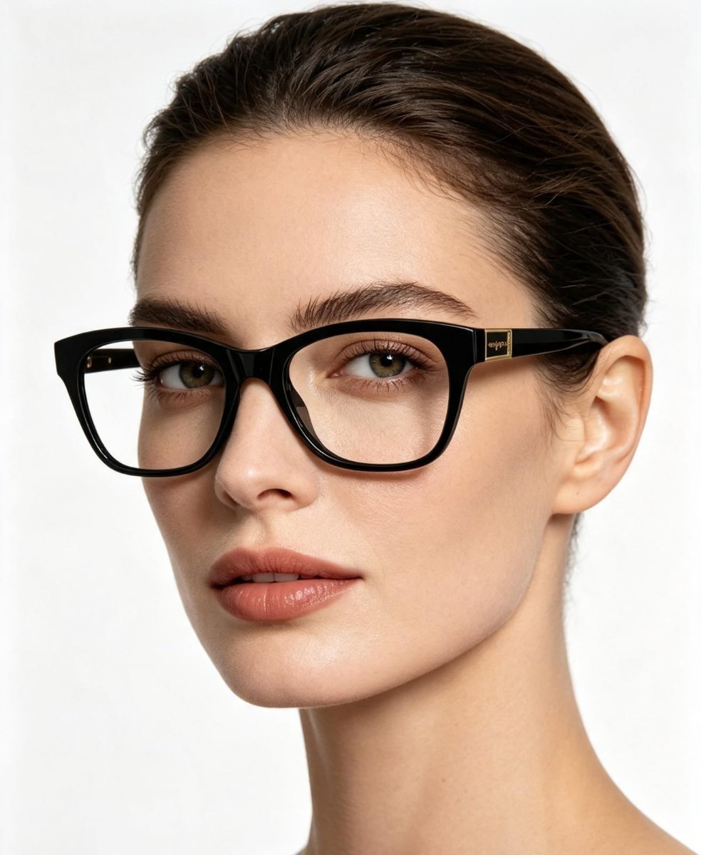 Óculos Receituário VOGUE VO 5424-B 53-18 W44 (Acetato Preto Brilhante)